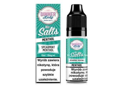 Liquid Dinner Lady Salt 20mg - Spearmint Menthol